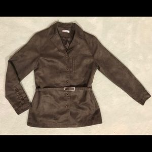 Super Soft Faux Suede Jacket/Shirt